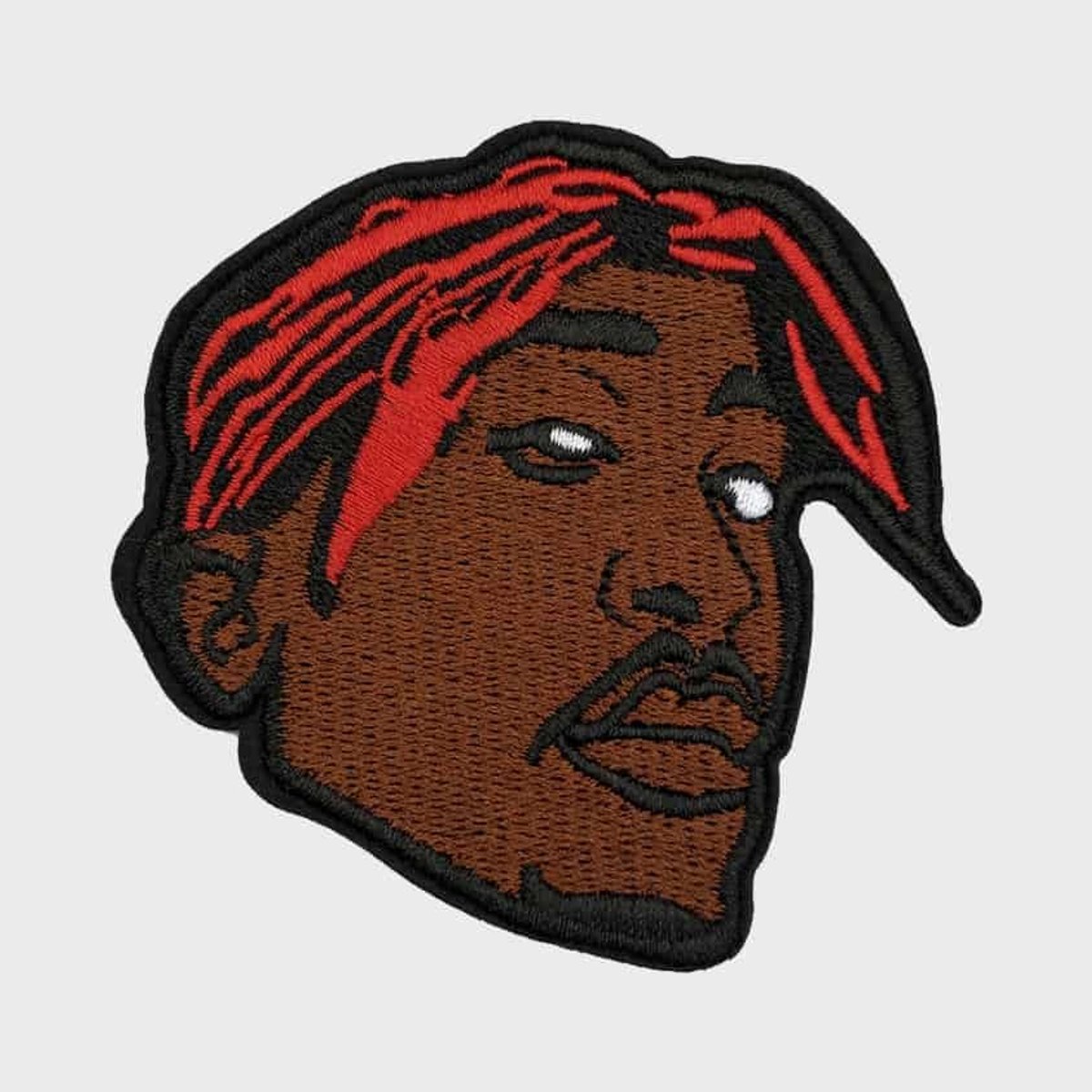 Patchy® – Tupac Strijk Embleem Patch 7.5 x 8 cm