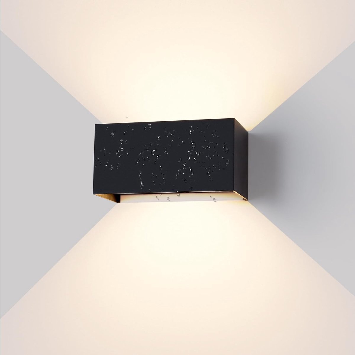 Buitenwandlamp - Zwart - - Aluminium Waterdicht - Voor Buiten en Binnen