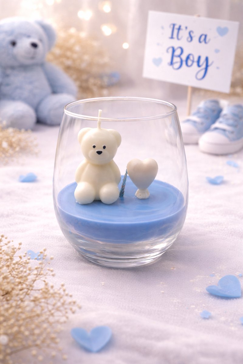 It’s a Boy – Handgemaakte Soyakaars