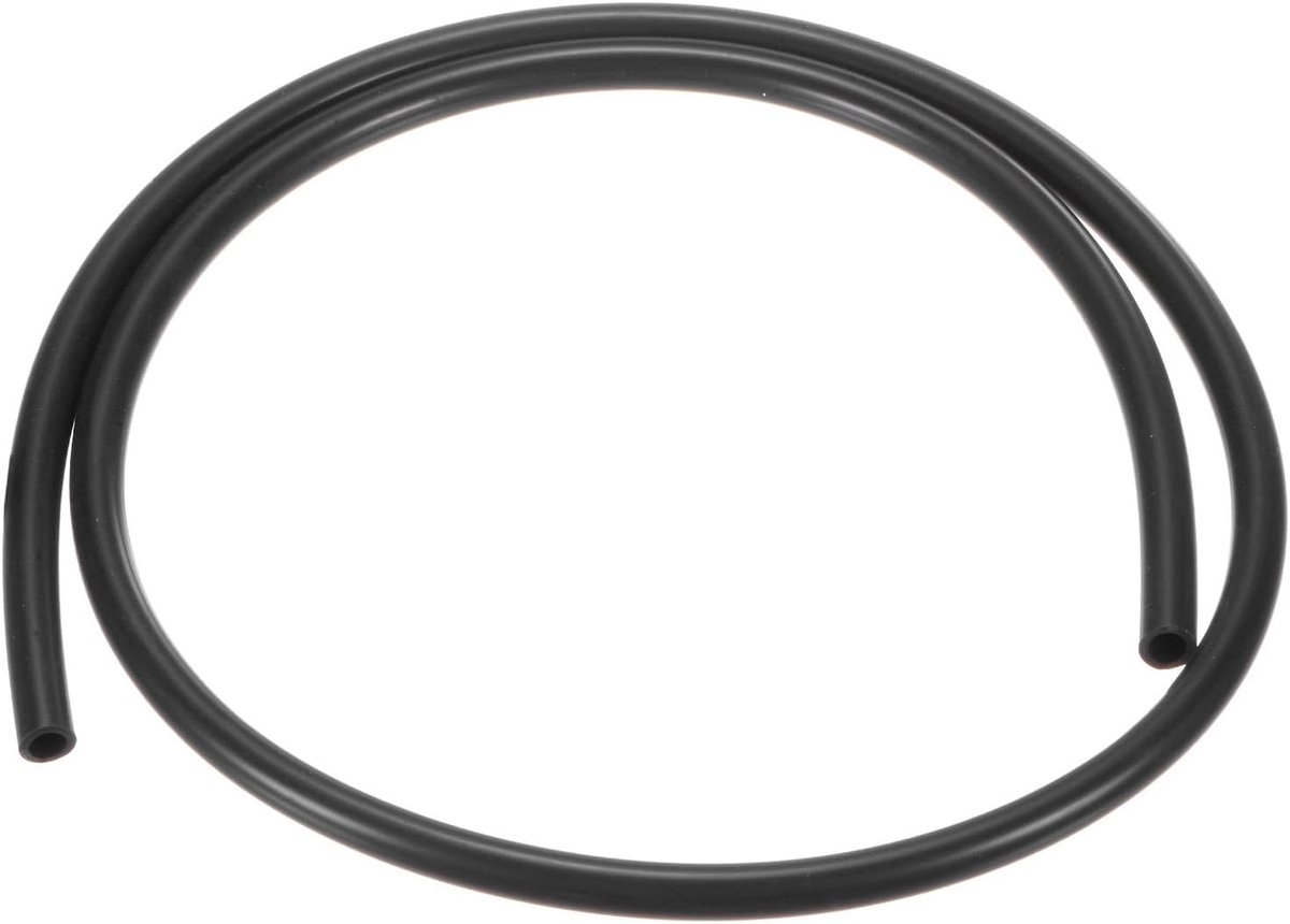 Flexibele Siliconen Slang 1/4 inch [6mm] ID x 11/32 inch [9mm] OD - 3ft Hoge Temperatuur Water- en Luchtpijp voor Pomp, Vloeistofoverdracht, Brouwen en Aquaponics