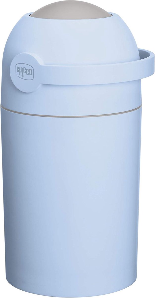 Luieremmer - Afvalbak Baby - Geurvrij Luiers - Universele Zakken - 25 Liter - Lichtblauw