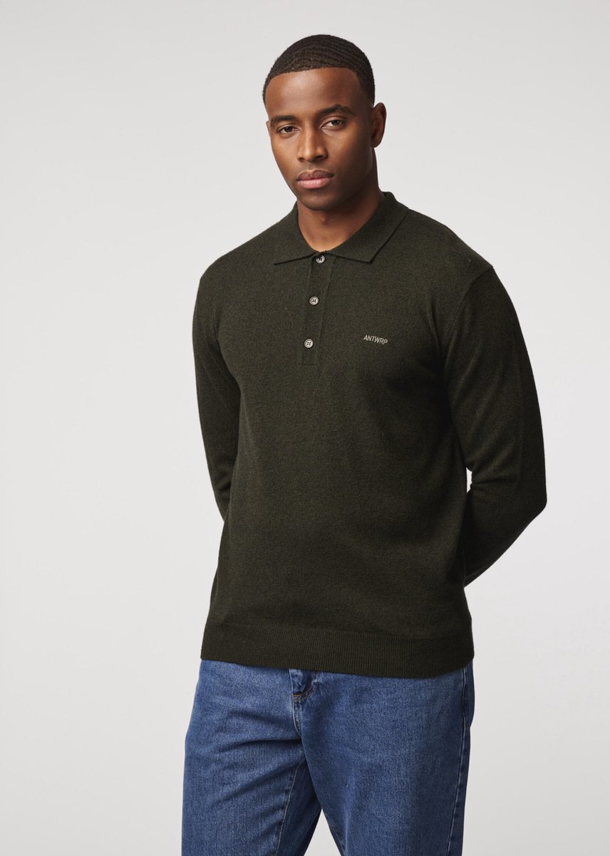 ANTWRP - Heren sweater - Maat L - Mannen - Groen -