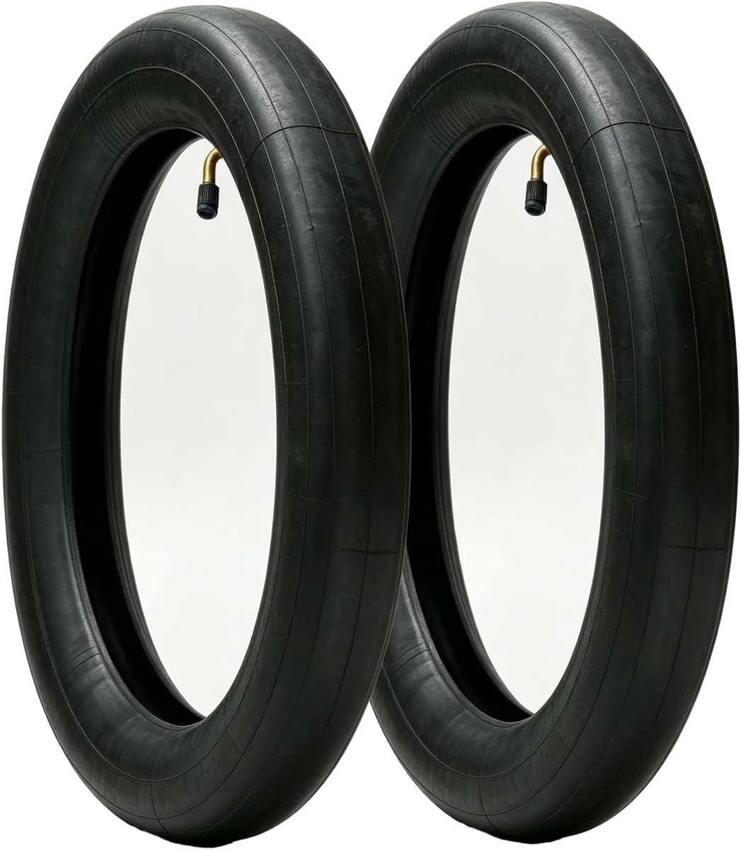 Binnenband 12 inch 12 1/2 x 2 1/4 (57-203) van butylrubber met 45° ventiel voor kinderwagens, fietsen en scooters