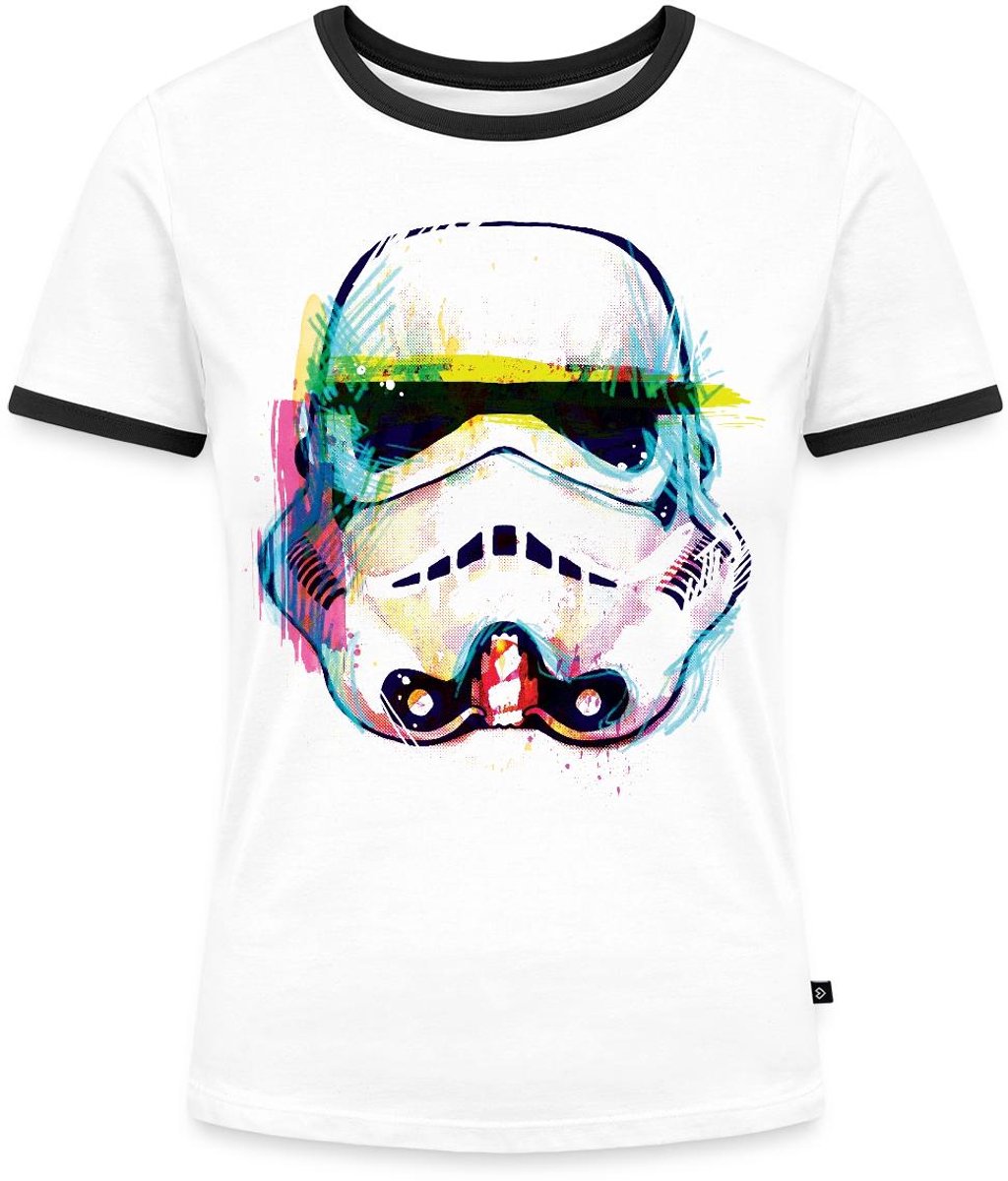 Star Wars Stormtrooper Vrouwen Contrast Shirt