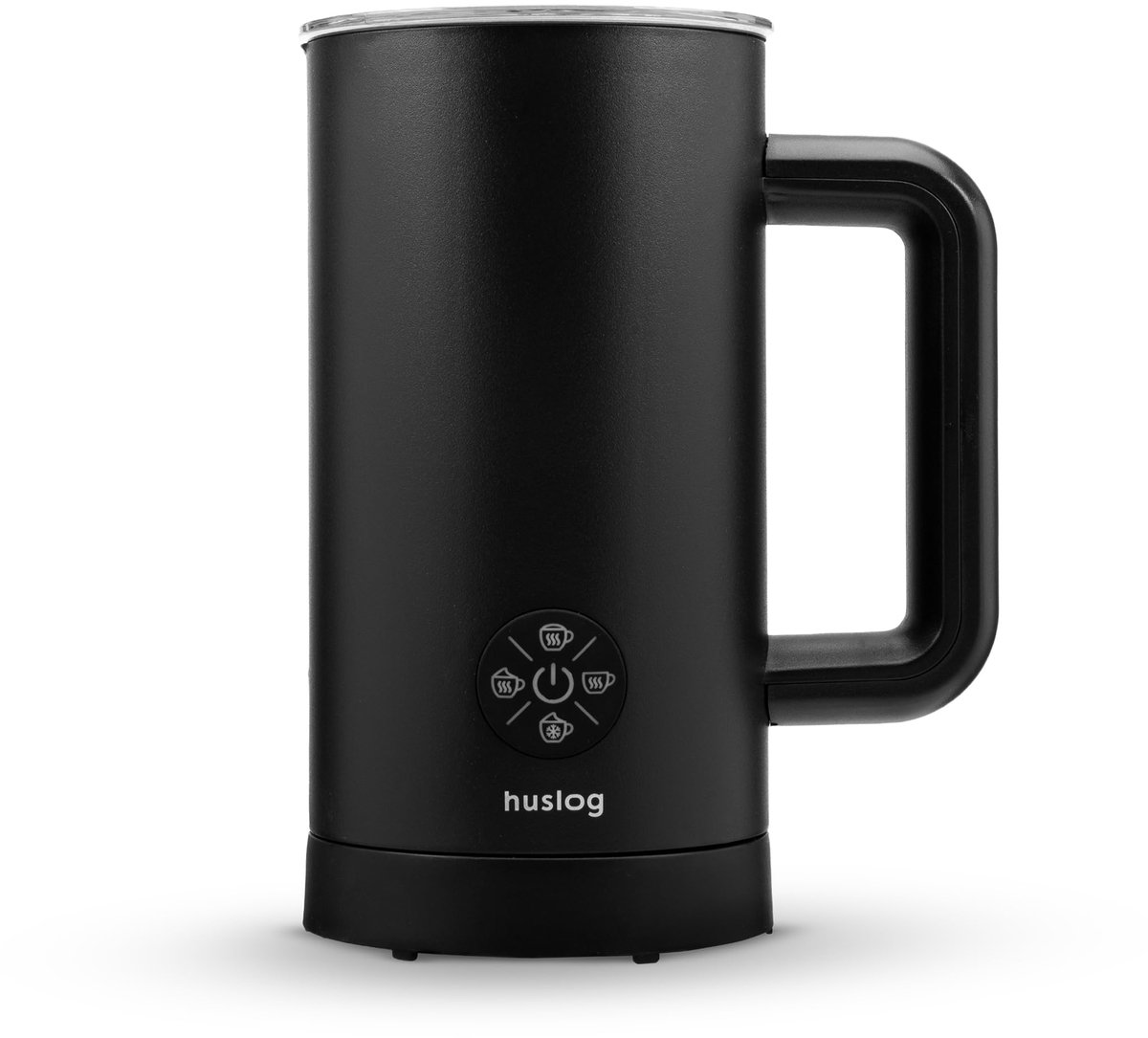 Elektrische melkopschuimer 500 W - zwart - 4 modi - perfecte melkschuim voor cappuccino - ShopVlot