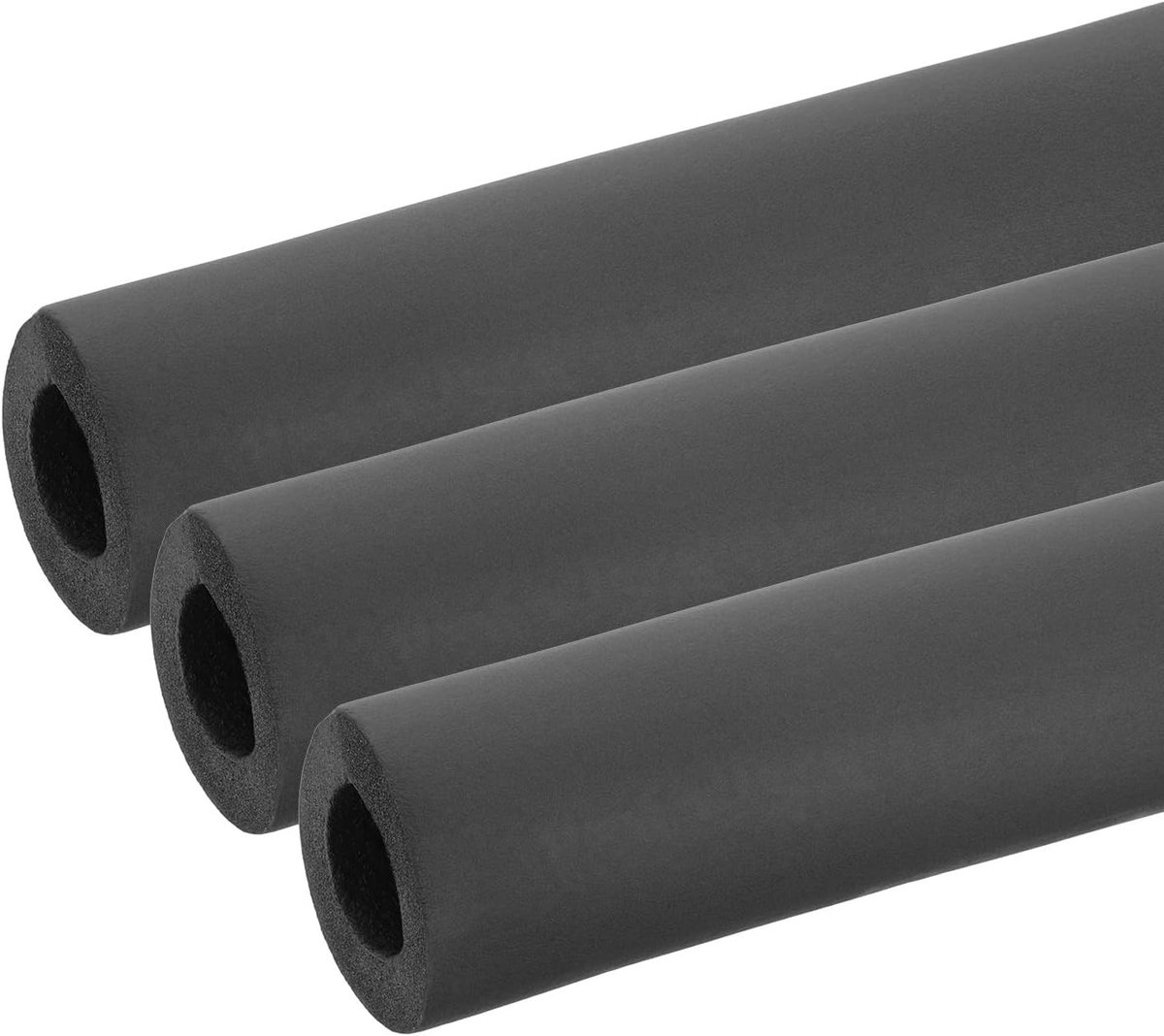 32mm ID x 3.3Ft Pipe Isolatie Schuim Tube - 3 Stuks - Bescherming voor Buizen en HVAC Systemen, Zwart