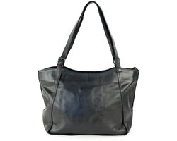 Bear Design Grote Shopper Dames - Schoudertas - Leer - Yvonne - Zwart
