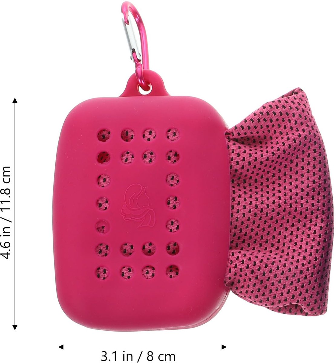 Trainingshanddoeken 4 stuks - verkoelend polyester - sneldrogend - ideaal voor yoga en workouts - ShopVlot