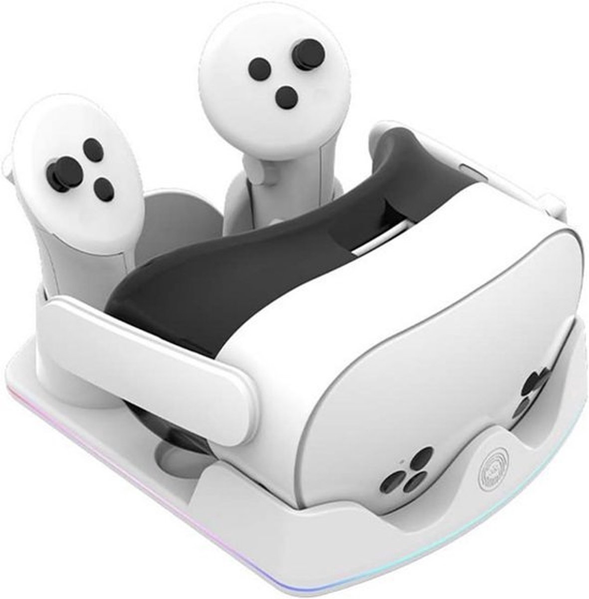 Oplaaddockstation en Standaard voor VR Headset en Controllers