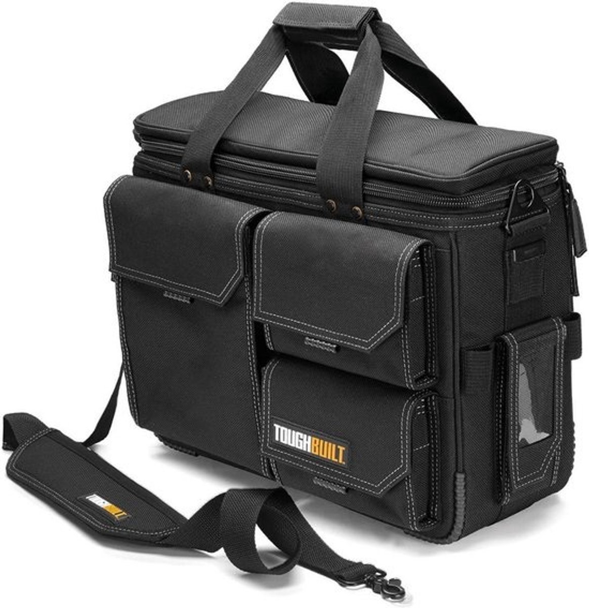 Laptoptas - Schoudertas - Veilig Transport - Snelle Toegang Vakken - Tot 17 inch - Zwart