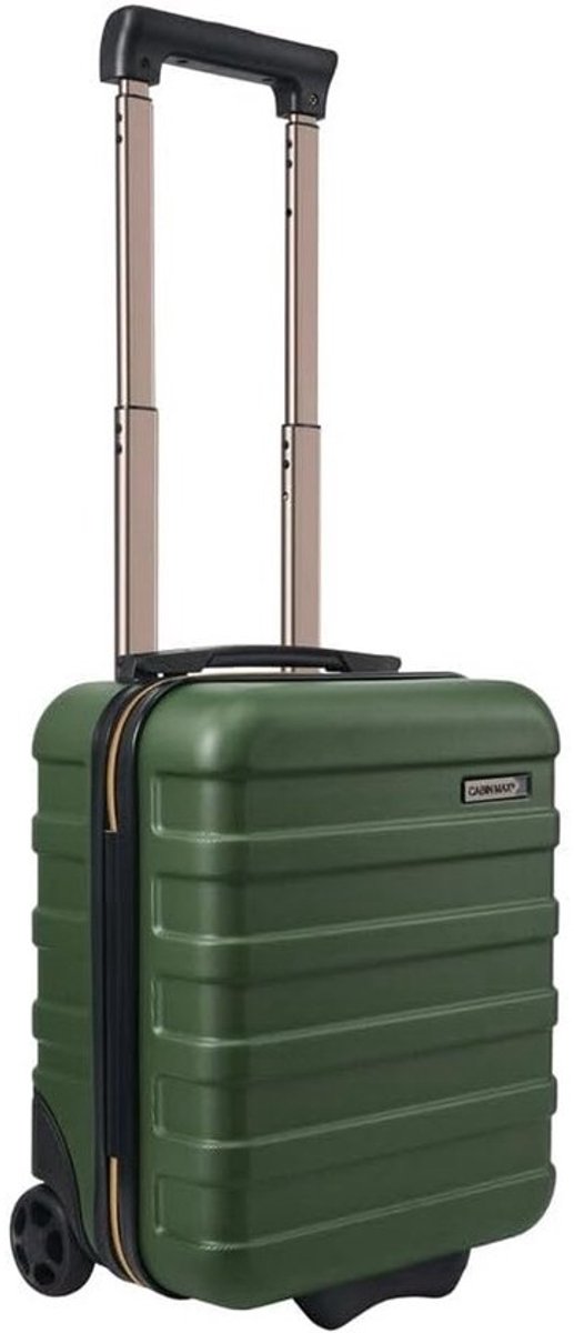 Lichtgewicht Handbagage Koffer 40x30x20cm Harde Schaal 4 Wielen Combinatieslot