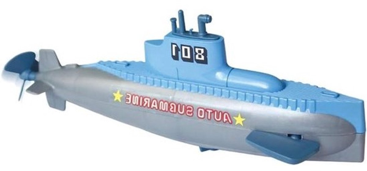 Onderzeeboot Badspeelgoed - Waterspeelgoed Kinderen - Plezier in Bad - Handmatig Opwindbaar - 22.5 cm - Meerkleurig