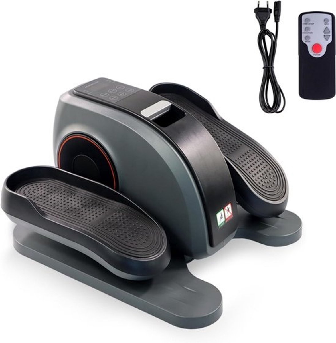Stoelfiets Beweginstrainer - Fietstrainer met instelbare Weerstand - Bureaufiets - Hometrainer - Sporttrainer