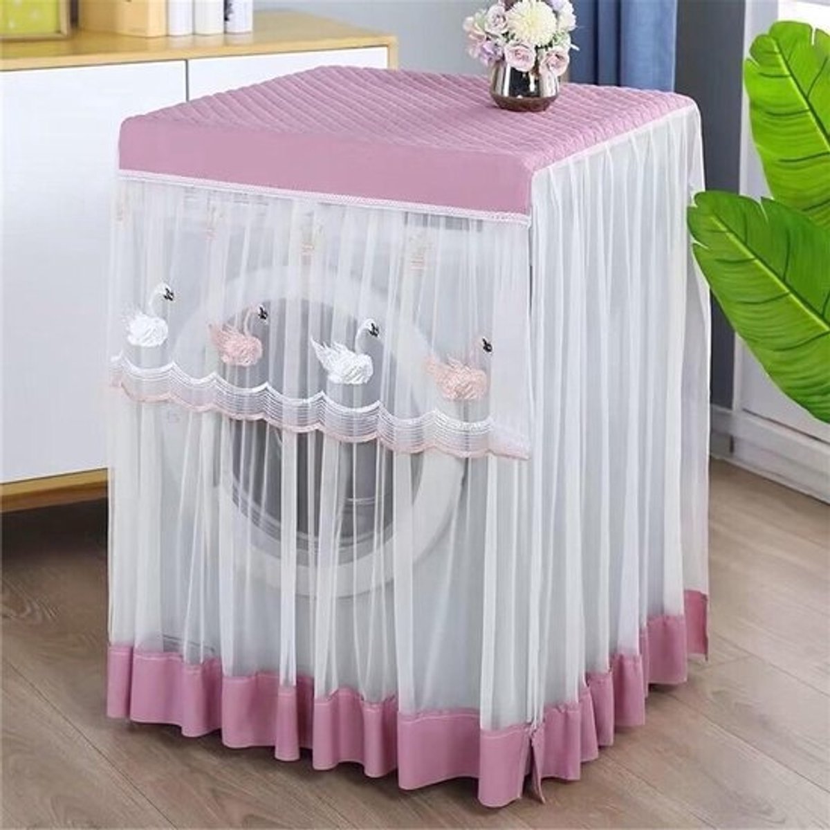 Wasmachinehoes Kant - Drogerhoes Beschermhoes - Apparaten Beschermen - Universeel Passend - 60x55x85 cm - A