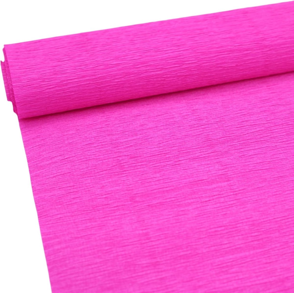 Premium Crepe Papier Rol voor Bloemschikken in Wit, Groen en Roze - 20" Breed, 8ft Lengte, Perfect voor Knutselen en Decoratie