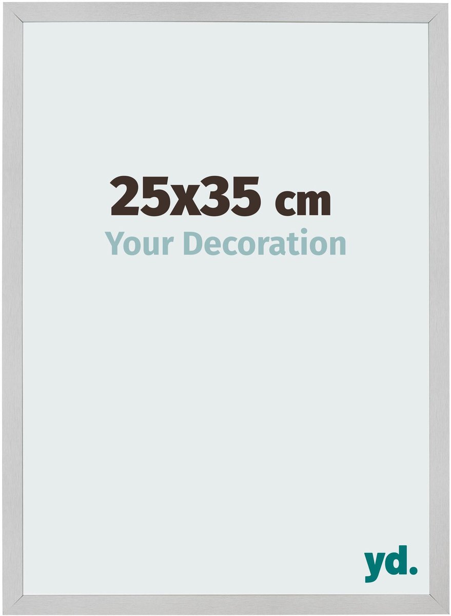 Your Decoration - Fotolijst 25x35 cm - MDF - Edelstaal - Bologna