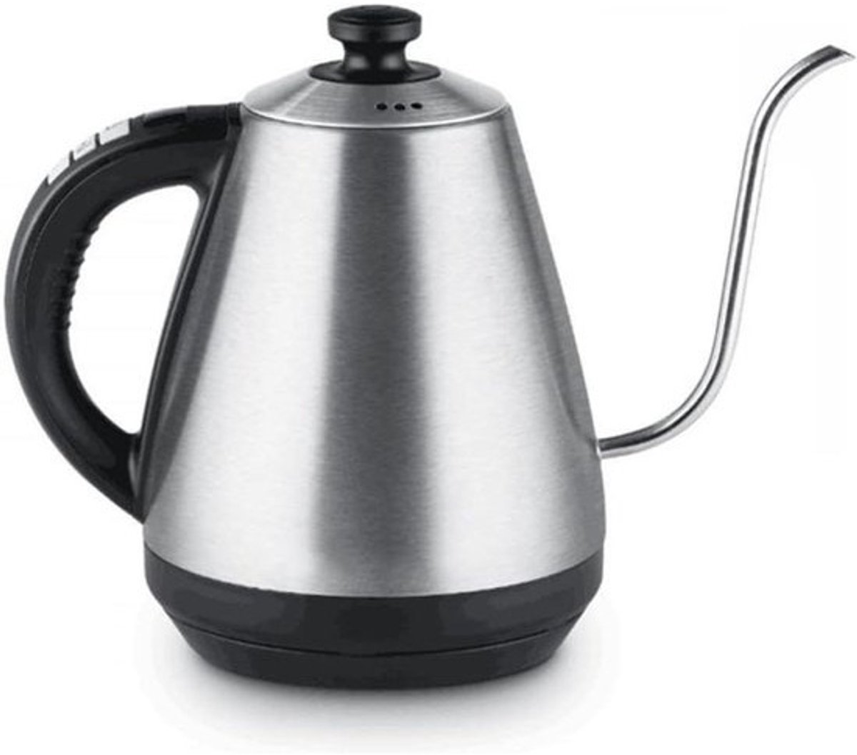 Waterkoker Temperatuurregeling - Thee Waterkoker Koffie - Brouwen Thee - Roestvrij staal - 1 Liter - Zilver