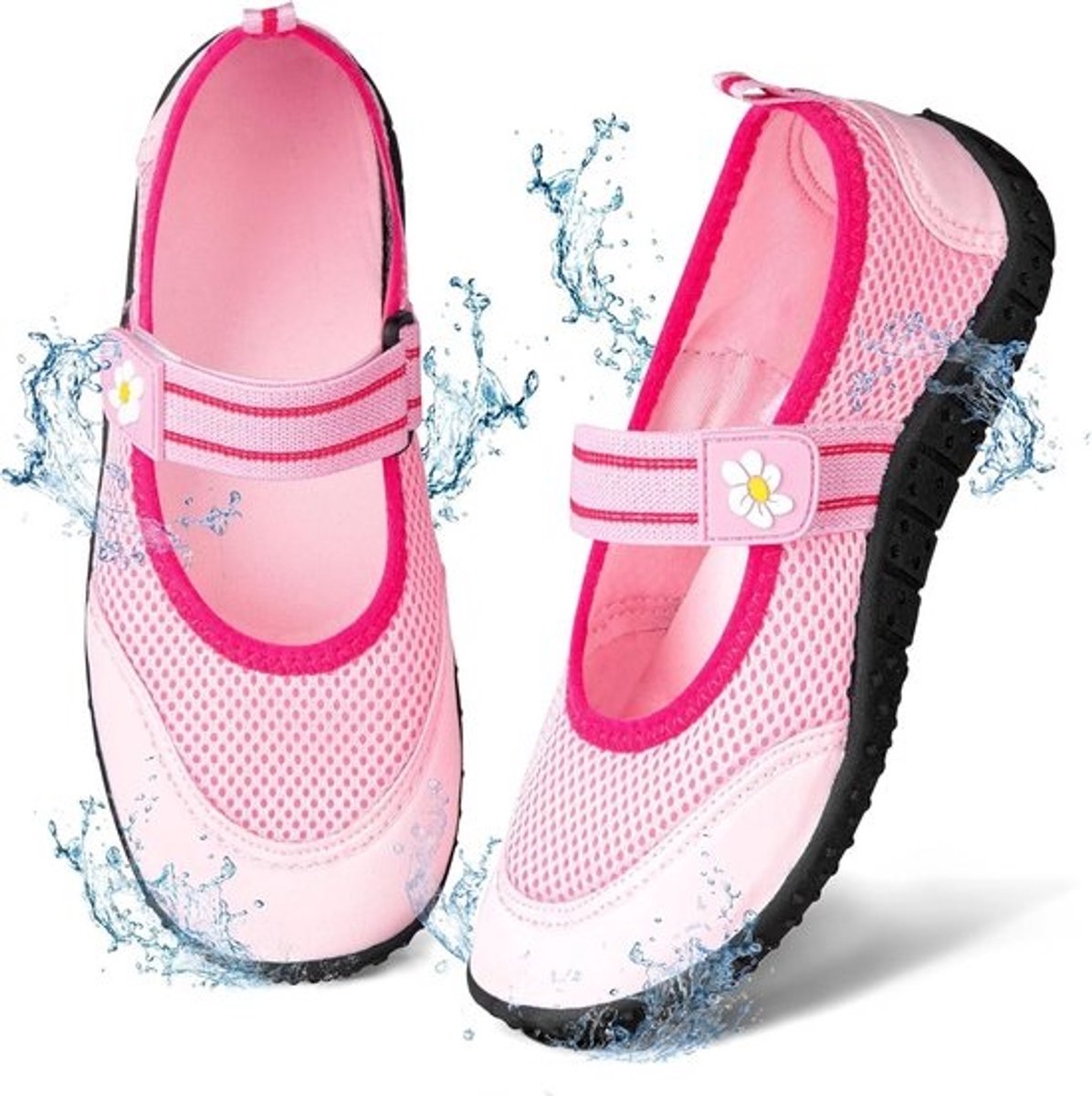 Waterschoenen Meisjes - Strandschoenen Kinderen - Spelen Op Strand - Flexibele Zolen - Maat 36 - Roze