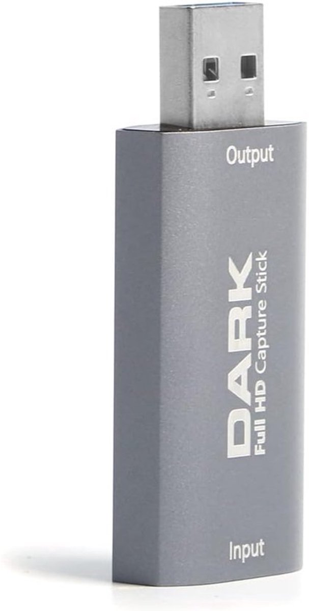 USB Video Capture Stick 1080p 60FPS - Geschikt voor Opnames en Streams