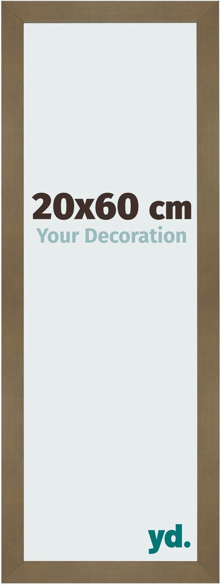 Your Decoration - Fotolijst 20x60 cm - MDF - Brons Decor - Bologna