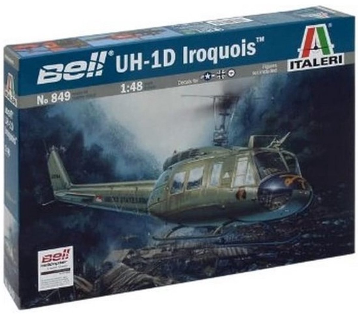Modelbouwpakket UH-1D "Slick" Helikopter Schaal 1:48