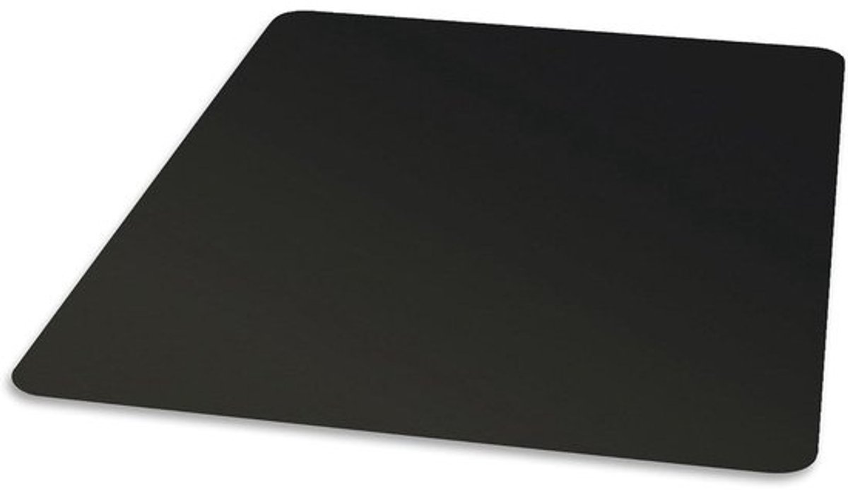 Bureauonderlegger - Bureau mat - Werkplek beschermen - Schrijft zonder vermoeidheid - 91 x 91 cm - Zwart