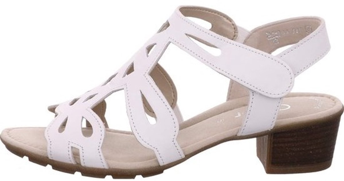 Comfortabele Dames Sandalen met Bandjes - Zomerschoenen in Wit - Maat 38.5 EU