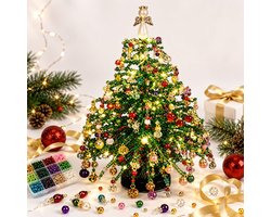 DIY Beaded Christmas Tree Kit Handgemaakt Decoratie voor Kerstmis en Halloween Creatieve Activiteit voor Kinderen en Volwassenen Perfecte Cadeau voor Feestdagen - Kerstboomset