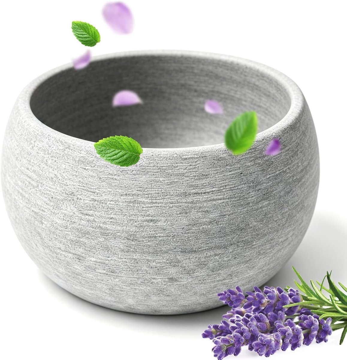 Hittebestendige Aromakom voor Sauna, Decoratieve Accessoires voor Ontspanning, Verdampers voor Etherische Oliën en Wellness Thuis (10,5 × 6 cm)