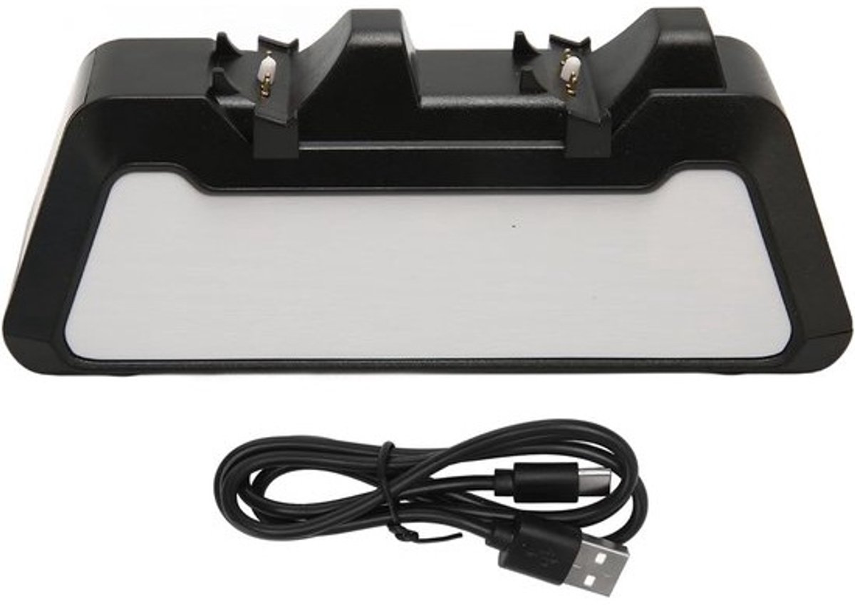 Controller Oplaadstation - Laadstation Dock - Controllers Opladen - Dubbele Oplaadpoort - 2-3 uur oplaadtijd - Zwart