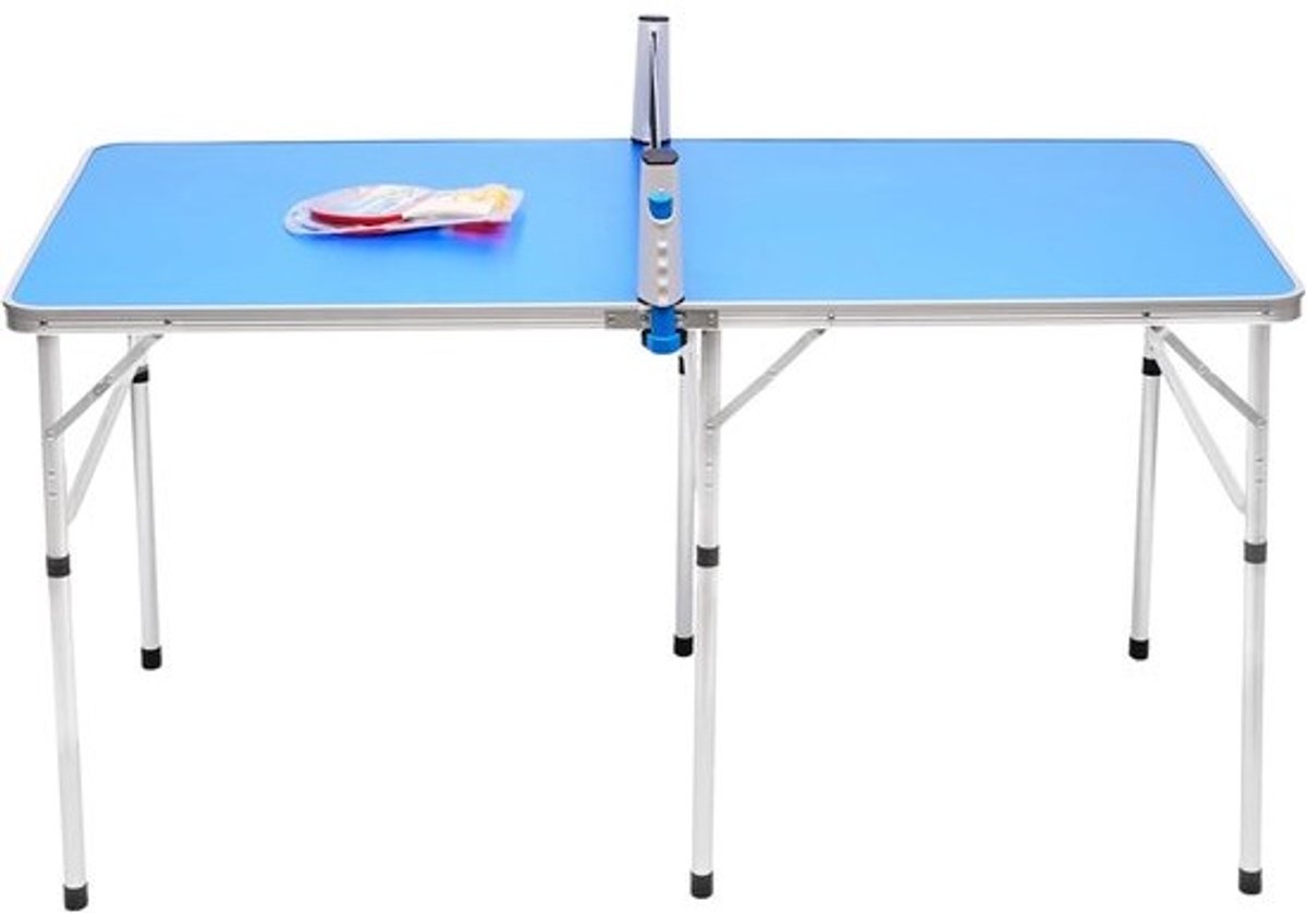 Opvouwbare Pingpongtafel - Tafeltennis Tafel - Binnen en Buiten - Snelle Montage Inclusief Accessoires