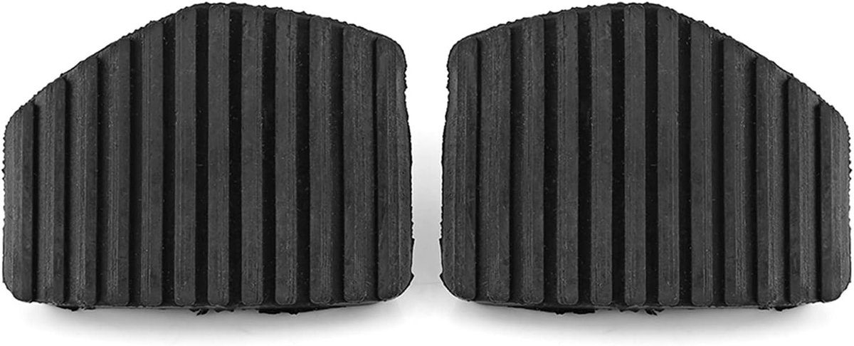 Rubber Pedal Covers voor Rem en Koppeling - Geschikt voor 1007, 207, 208, C3, C4, C5, C6, C8 - Verbeter Grip en Comfort