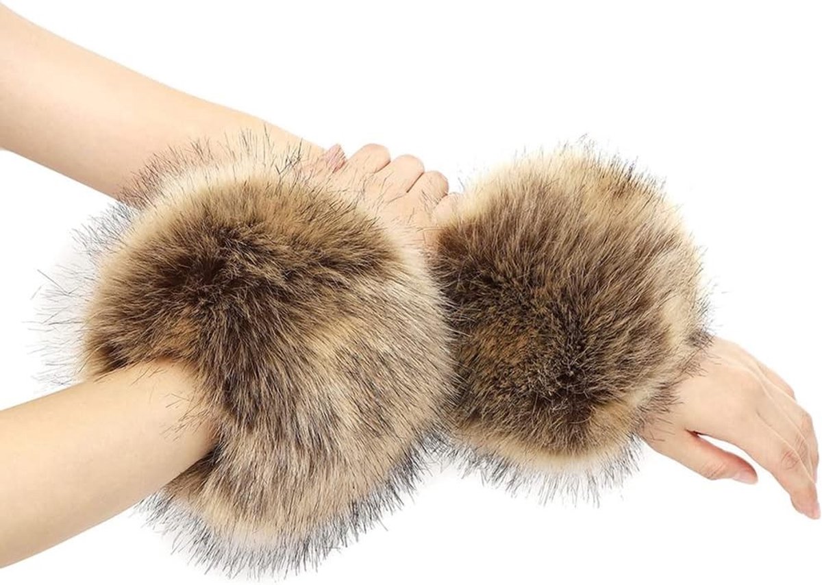 Stijlvolle Bruine Armwarmers voor Dames - Perfect voor Koude Dagen, Modeaccessoire en Comfortabel Gebruik
