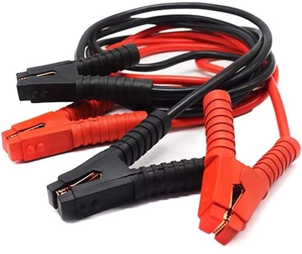 Startkabels 4M voor Auto en Vrachtwagen - Overbruggingskabelset 2000 Amp, 12V en 24V met Draagtas