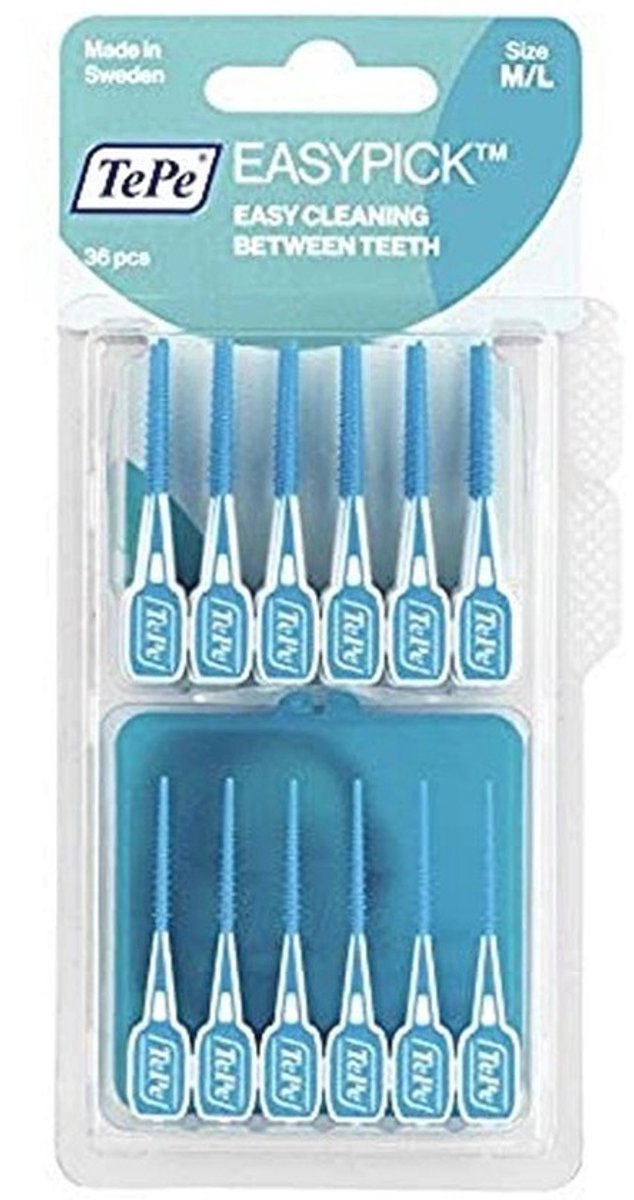 Interdental borstels voor gevoelige tanden M/L, 36 stuks