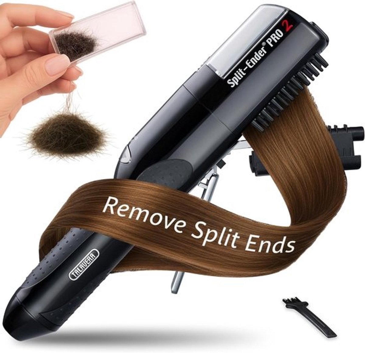 Draadloze Haartondeuse voor Gespleten Haarpunten - Voor Gezond en Zijdezacht Haar