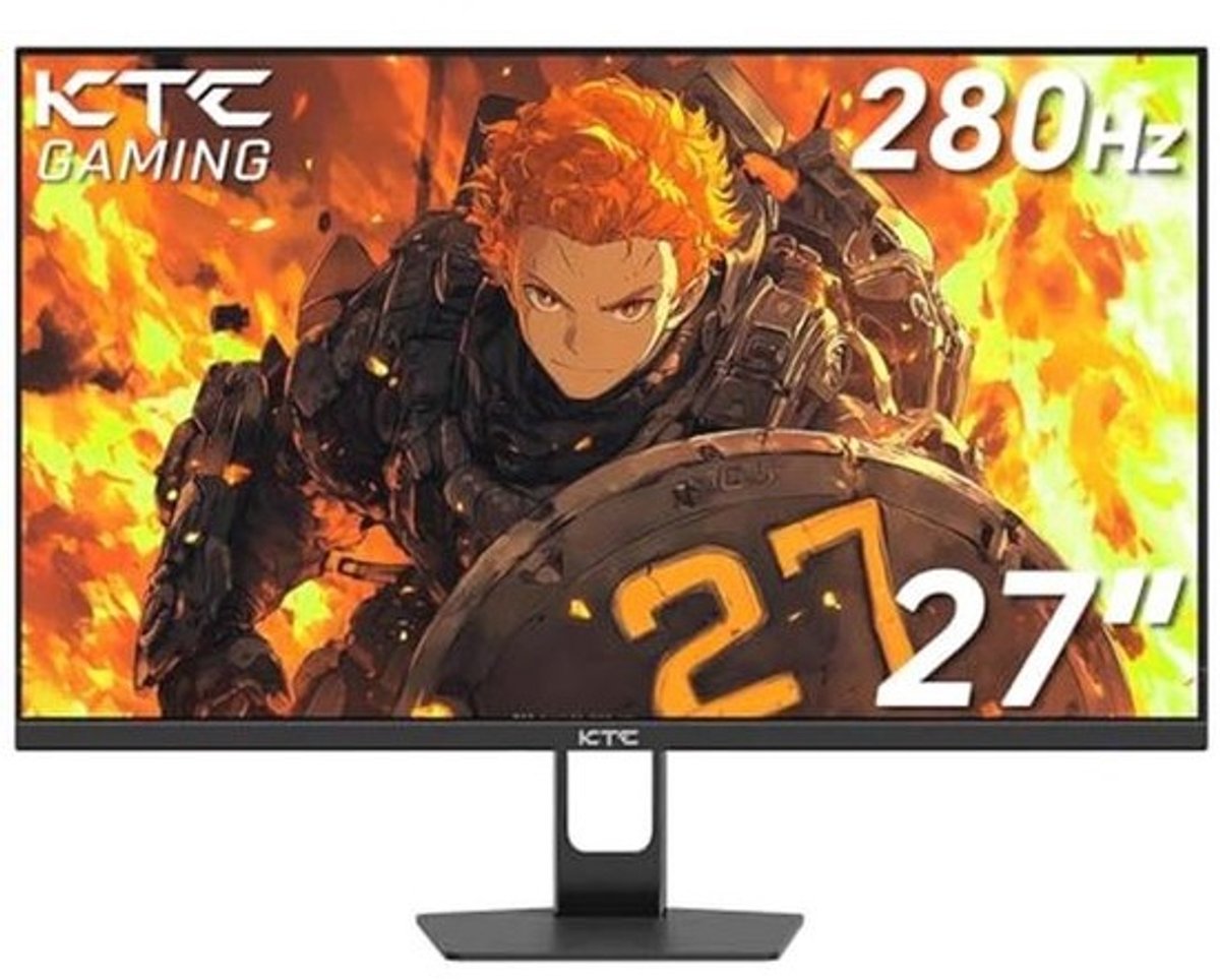 Gaming Monitor 27 Inch 280Hz 1ms FHD VA Paneel met FreeSync en G-Sync, HDR en Blauw Licht Reductie