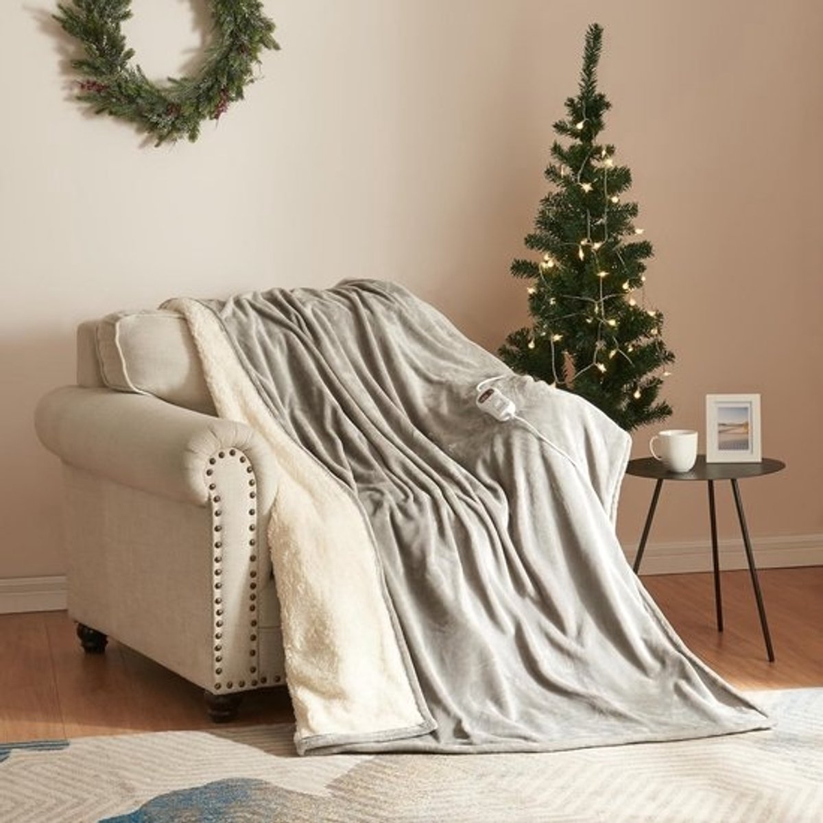 Comfortabele Elektrische Warmtedeken 180x130 cm met 10 Warmteniveaus