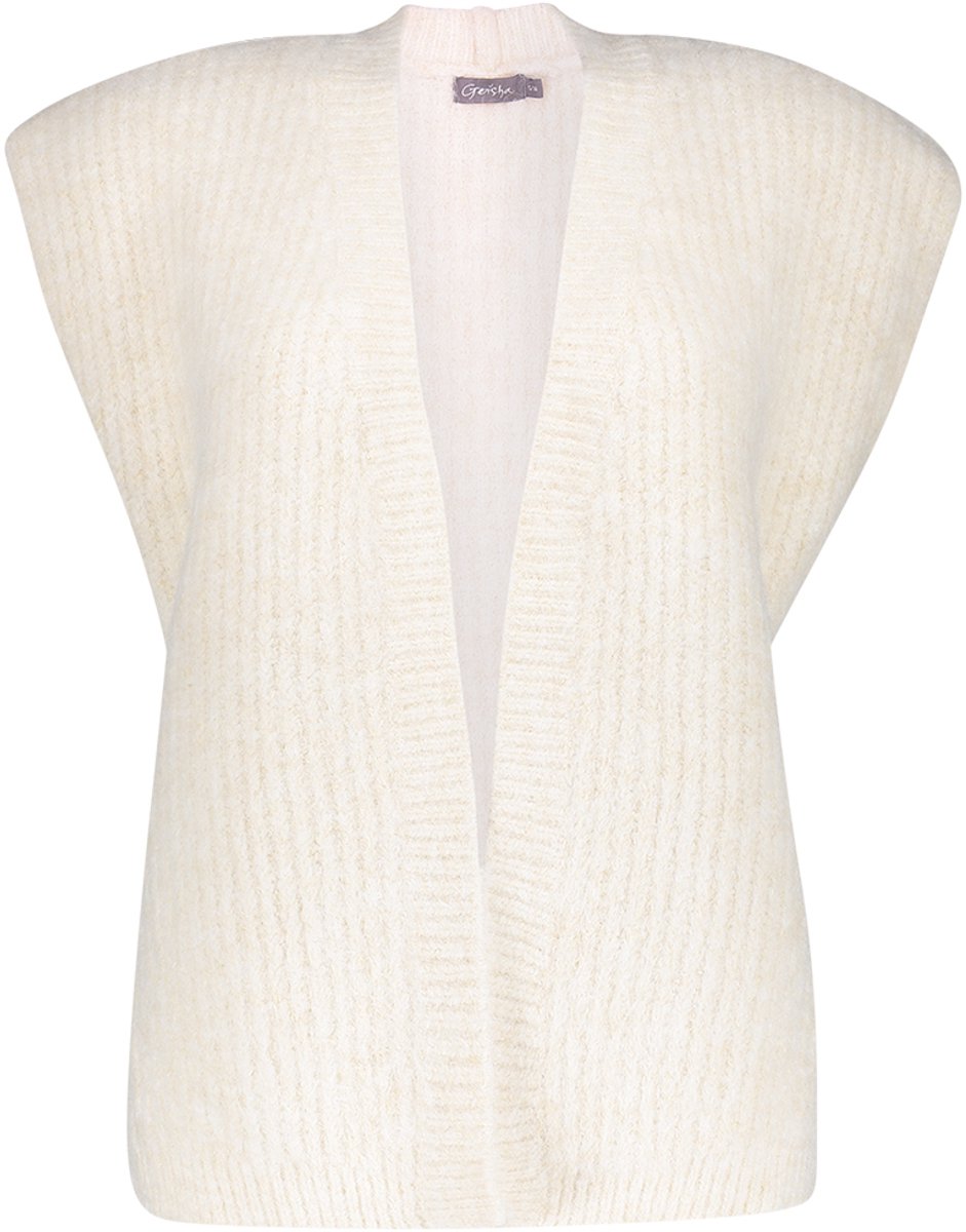 GEISHA - Dames pull - Maat S - Vrouwen - wit - polyester