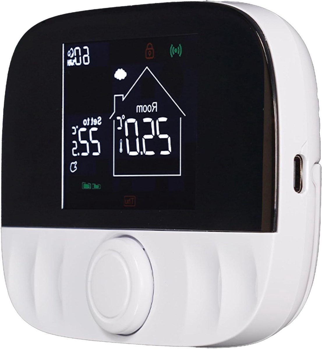 Slimme Thermostaats - Draadloze Regelaar - Comfort Verhoging - App Bediening - 230 V - Wit