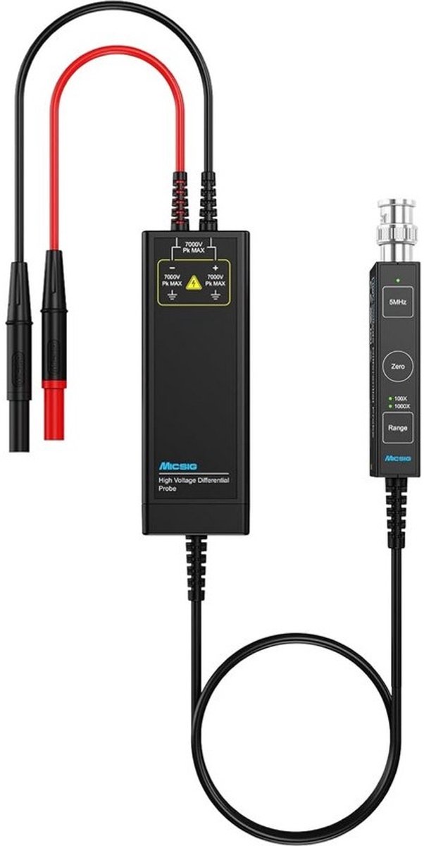 Meetinstrument - Signaal Analyse - Elektronica Testen - Hoge Bandbreedte - 100 MHz - Zwart