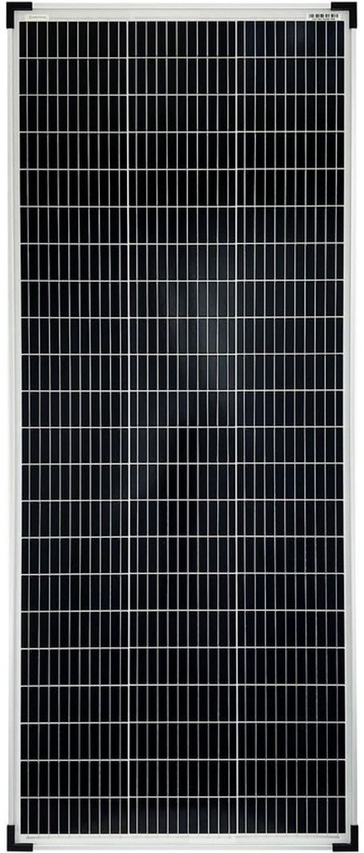 Zonnepaneel 150W - Mono paneel - Energie opwekken - 10 Busbar technologie - 143 x 59 cm - Zwart