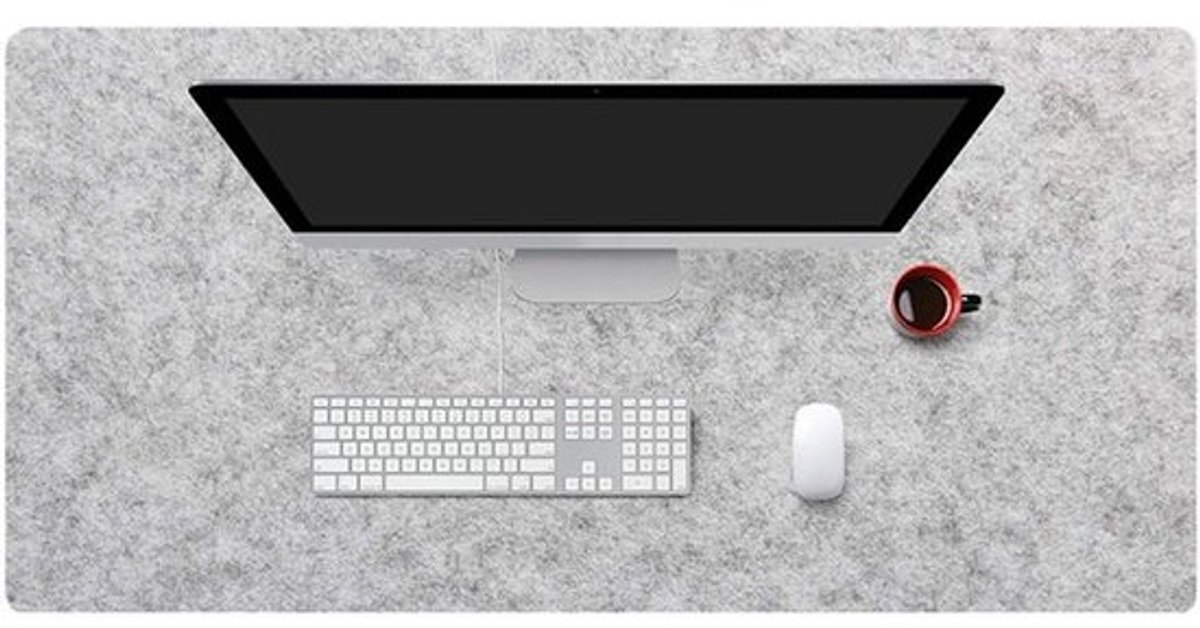 Gaming Muismat Verlengd Antislip Kantoor Mat 0,2 cm Dik 110x40 cm