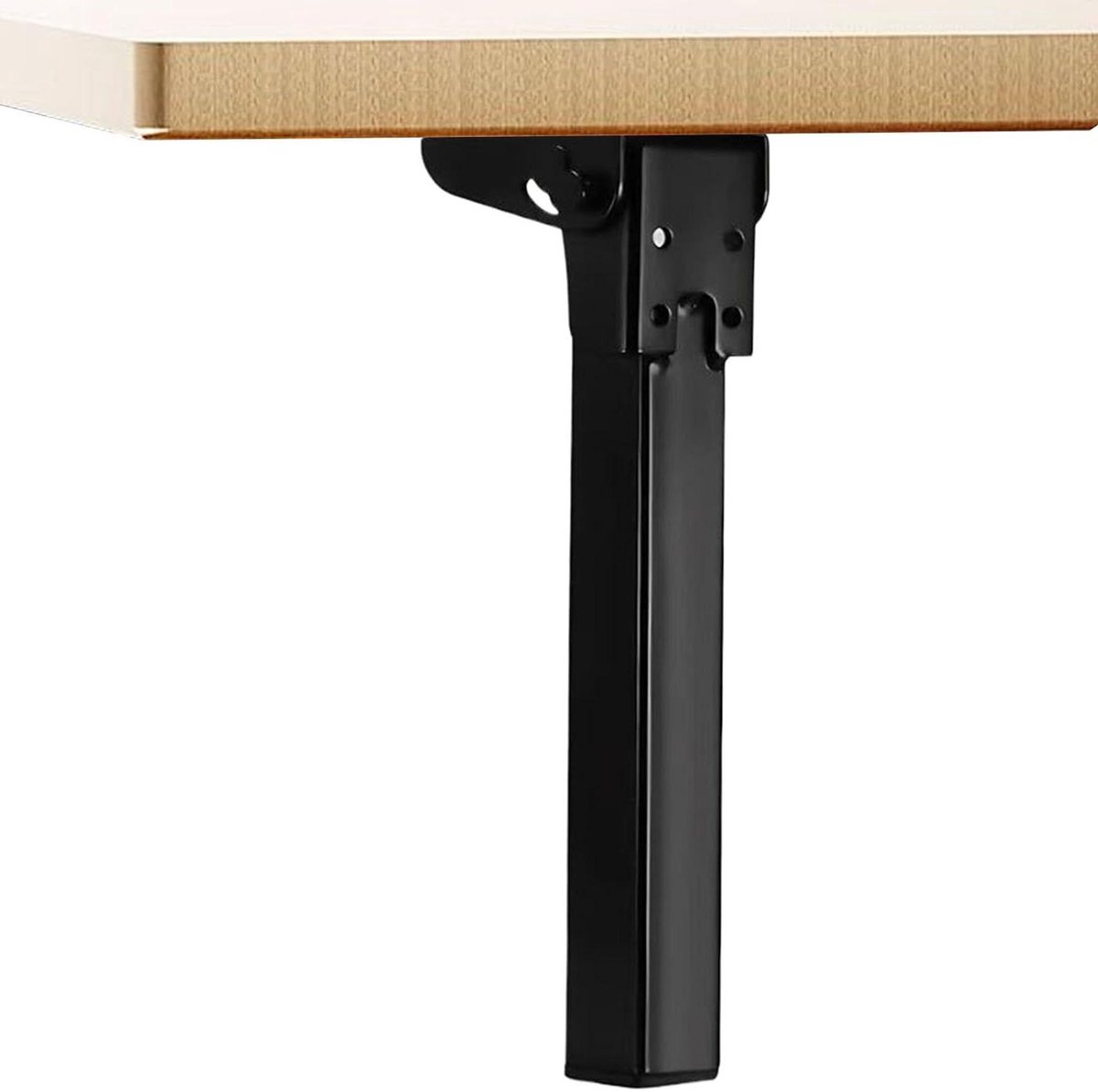 Tafelpoten Inklapbaar - Meubelonderdelen - Meubels Verbeteren - Zelfvergrendelend Mechanisme - 35 cm - Zwart