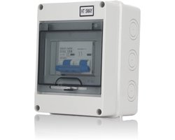 Waterdichte DC Schakelaar met Overspanning, Overbelasting en Bliksembeveiliging voor Zonnepanelen en Off-Grid Zonne-energie Systemen