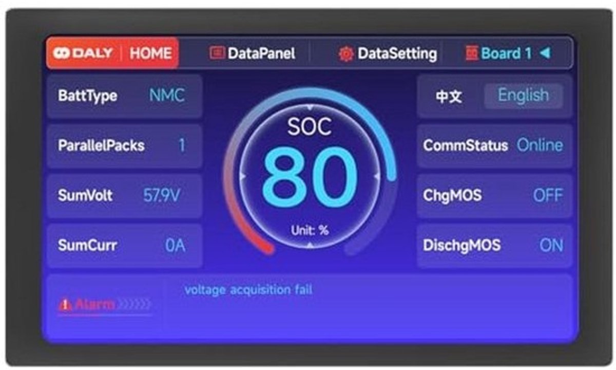 Slimme BMS Accessoires met 4,3 inch Touchscreen
