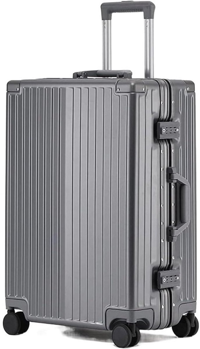 Reis Koffer - Handbagage - Zakelijk Reizen - 360 Graden Wielen - 24 Inch - Rood