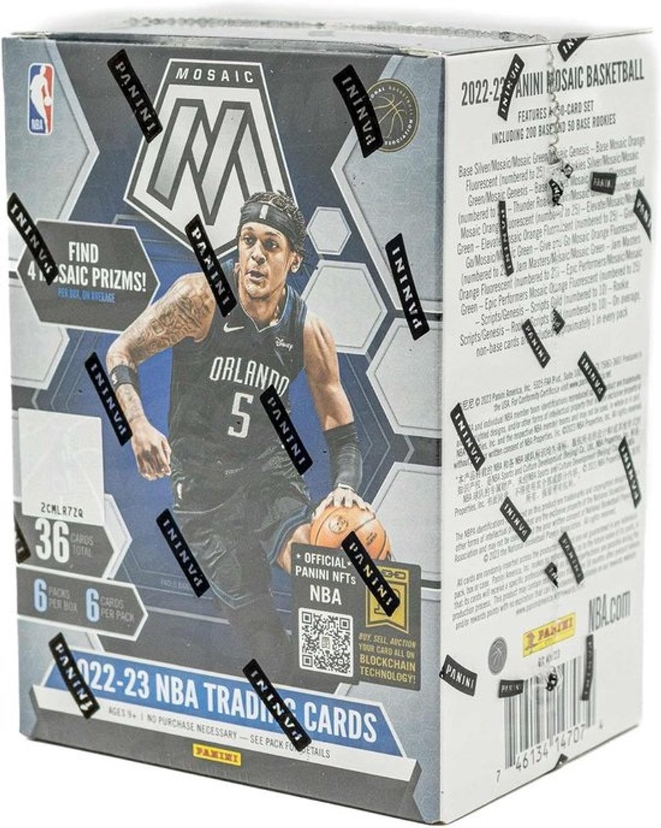 NBA Basketbal Trading Cards Blaster Box 2022/2023 - Inclusief Prizm Parallellen