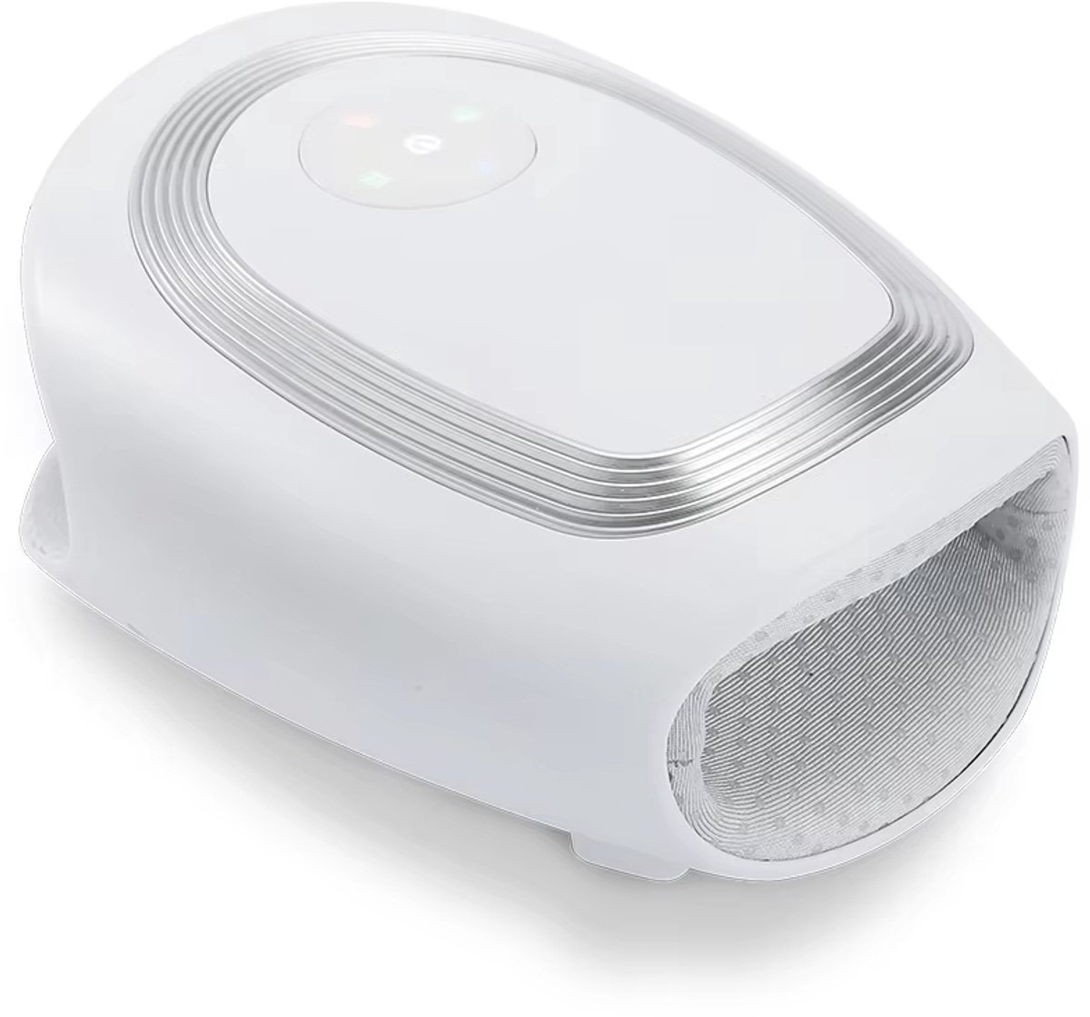 Handmassageapparaat - Warmtetherapie - Kneedmassageapparaat voor de handen - Verlicht koude handen - Geschikt voor reuma, RSI, artrose en gewrichtspijn - Wit