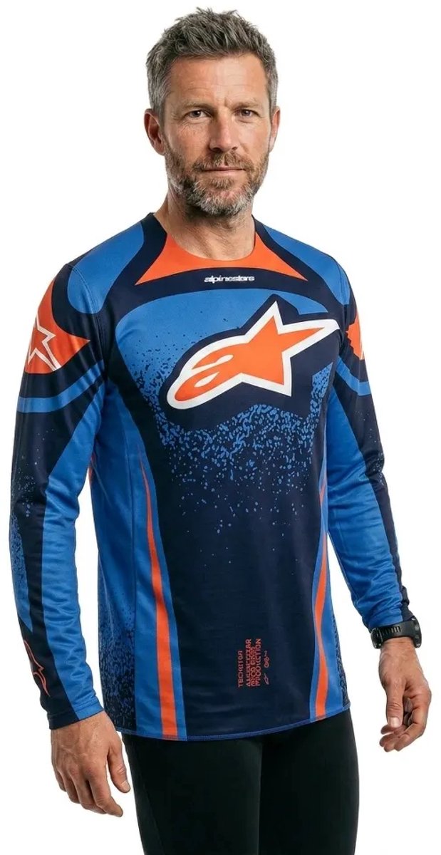 Alpinestars Techstar Nomur Trui Met Lange Mouwen Blauw L Man